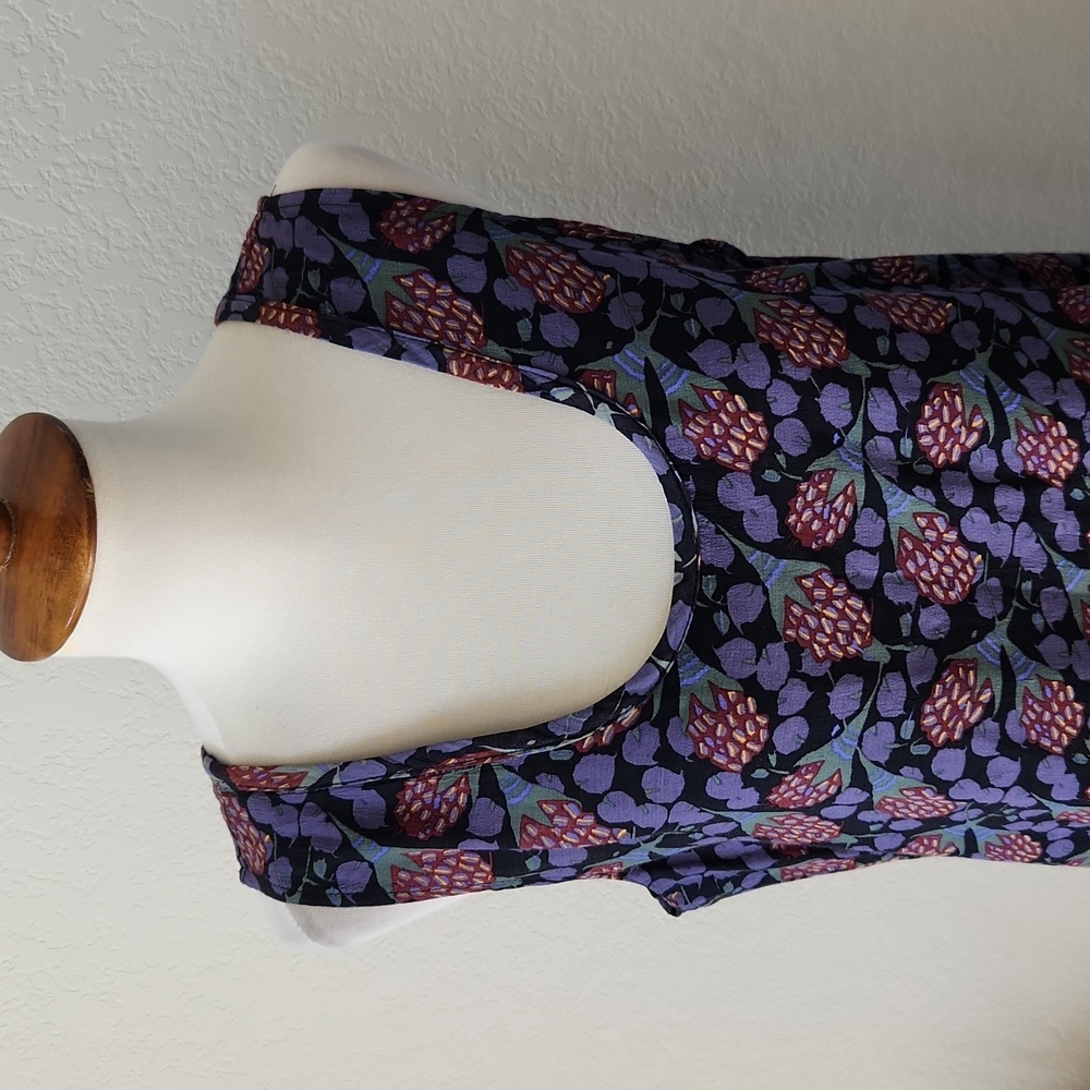 Flax Raspberry Print Reason Dress - Picture 2 of 7